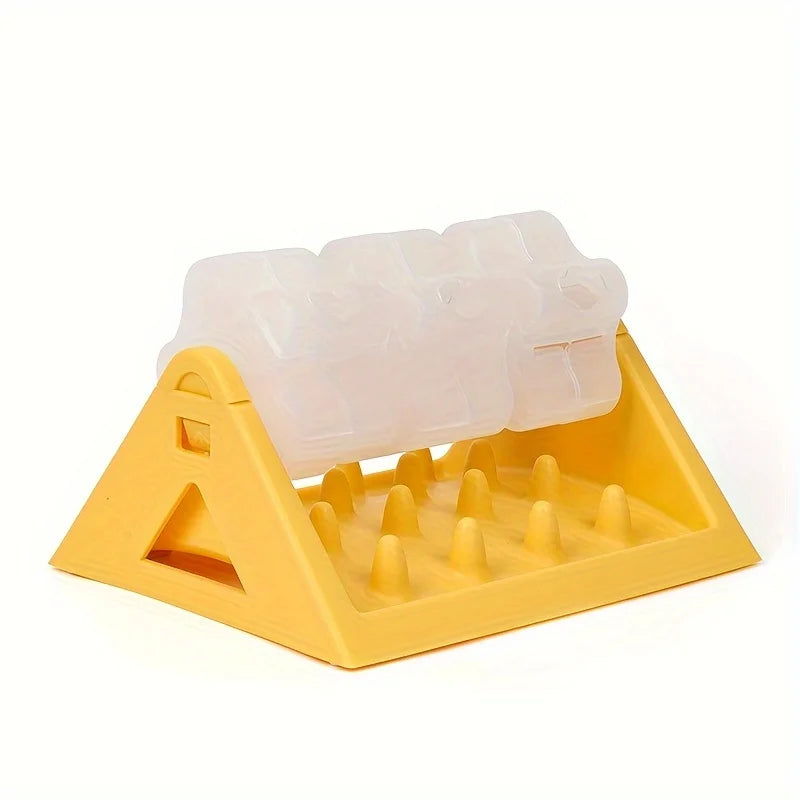 Distributeur de Nourriture Interactif pour Chien – Mangeoire Puzzle Anti-Fuite