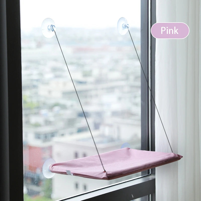 Hamac de fenêtre pour chat – Ventouses, tissu Oxford, jusquà 20 kg (35 × 55 cm)