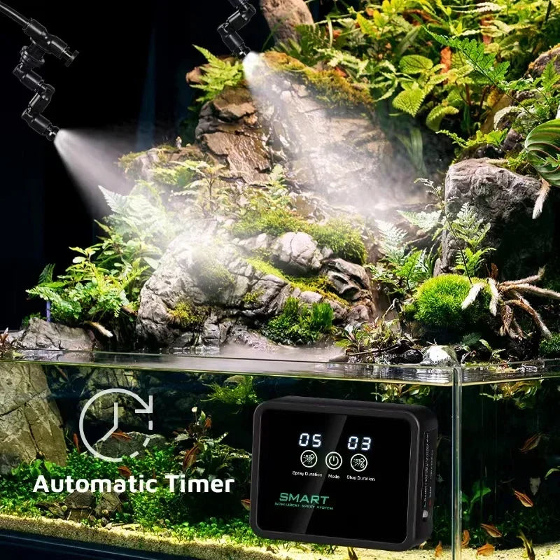Système de Brumisation Automatique pour Terrarium Reptile – Minuterie