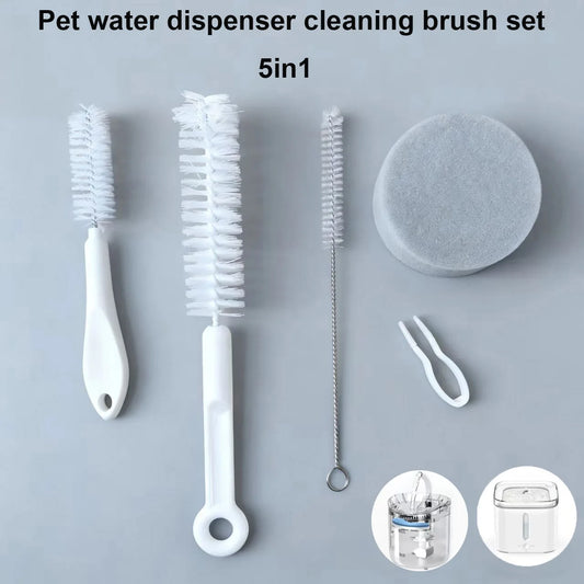 Kit de Nettoyage pour Fontaine à Eau Chat & Chien — 3-en-1 ou 5-en-1