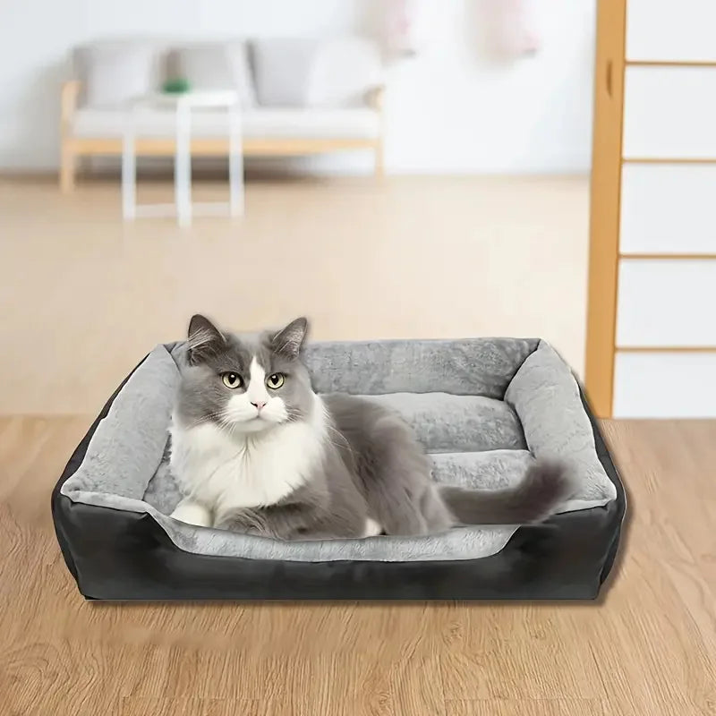 Lit Douillet d’Hiver pour Chien & Chat — Chaud, Imperméable, Tailles M à XXL