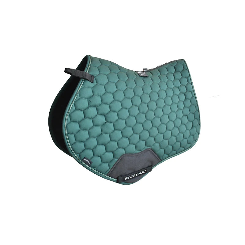 Tapis de Selle Anglais – Forme Anatomique, Respirant, 15–18 pouces, 6 Coloris