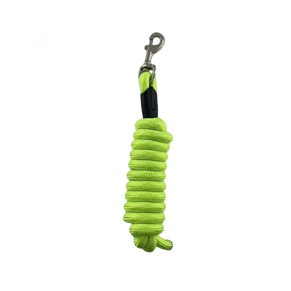 1 pièce, nouvelle corde de laisse pour cheval de 250 cm, résistante et renforcée, avec mousqueton, corde de longe robuste pour l'entraînement et la promenade