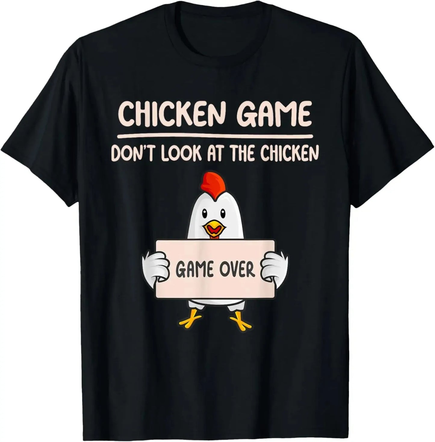 T-shirt Humoristique Poulet – Imprimé Personnalisé