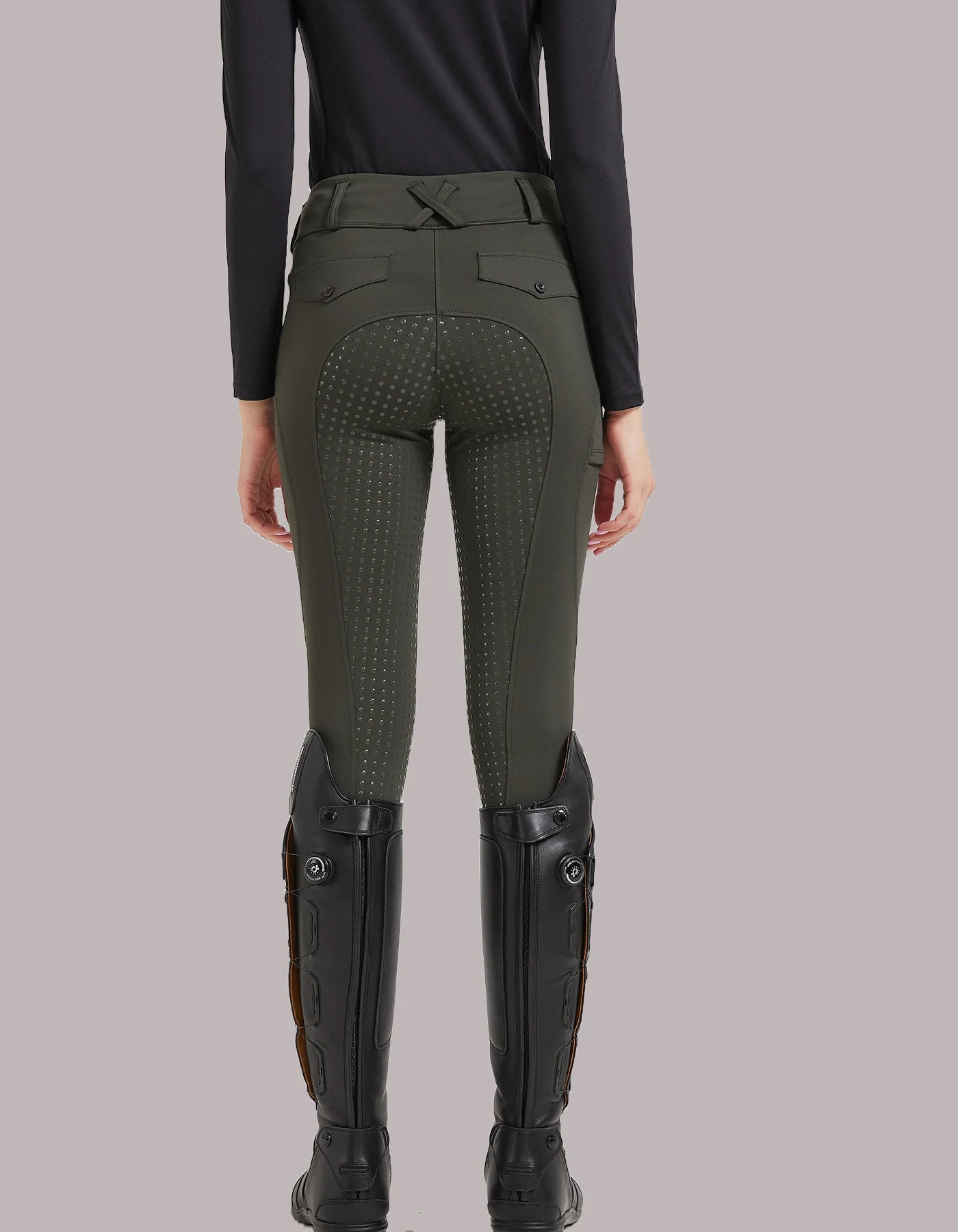 Pantalon d'Équitation Femme – Silicone Antidérapant, Séchage Rapide, XS–XXL