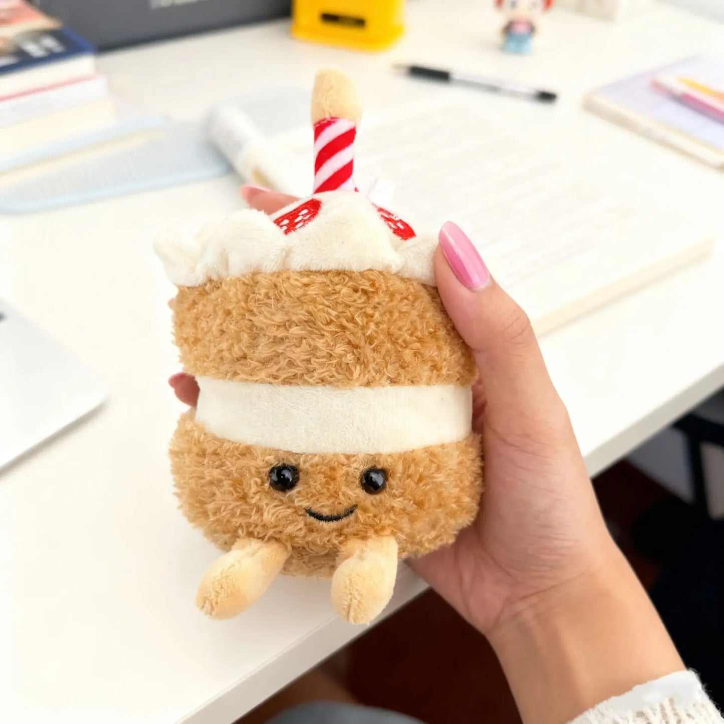 Porte-clés peluche fruits et légumes mignons – 45 modèles, idéal cadeau