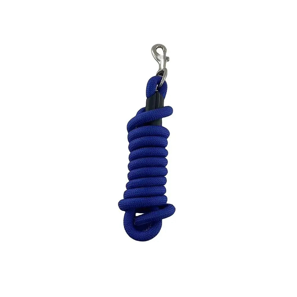 1 pièce, nouvelle corde de laisse pour cheval de 250 cm, résistante et renforcée, avec mousqueton, corde de longe robuste pour l'entraînement et la promenade