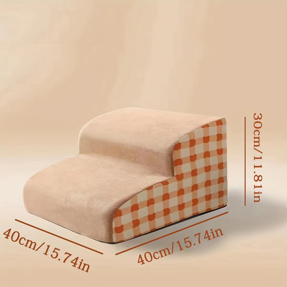 Escalier pour Chien en Mousse Haute Densité – 2 ou 3 Marches, Antidérapant
