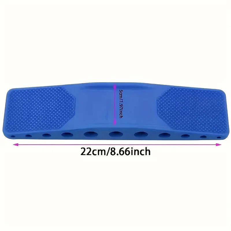 Brosse 6 en 1 pour cheval — Bain, massage & épilation