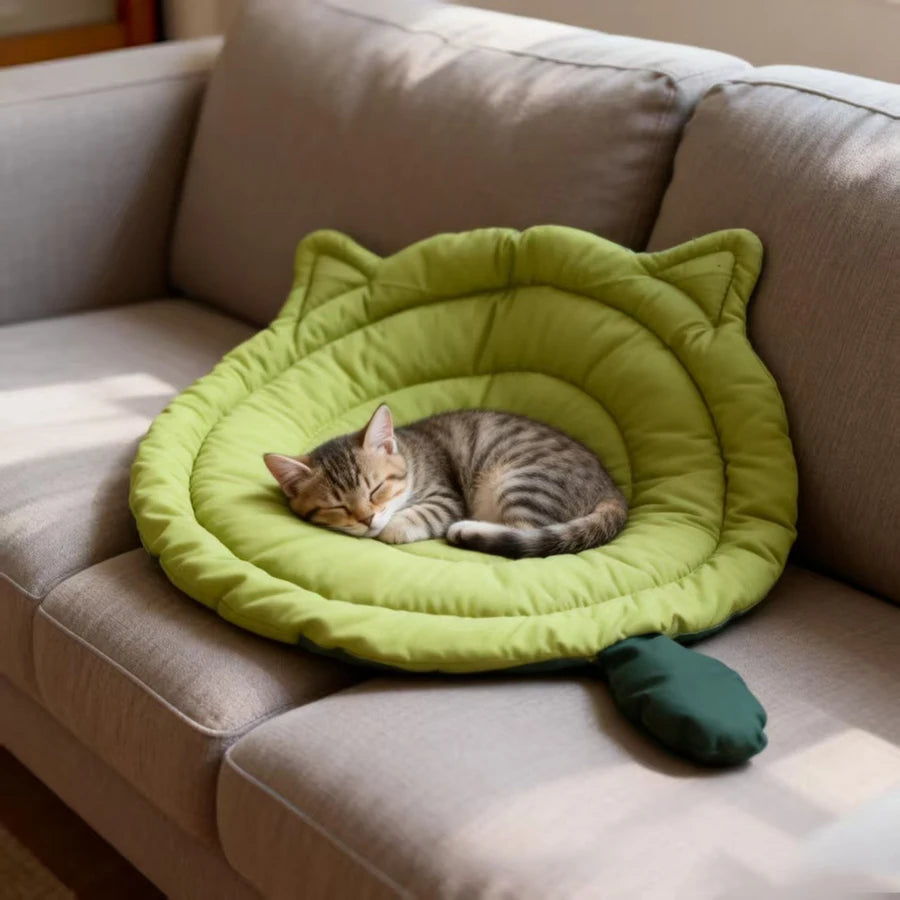 Coussin de couchage pour chien et chat — Doux, respirant, lavable