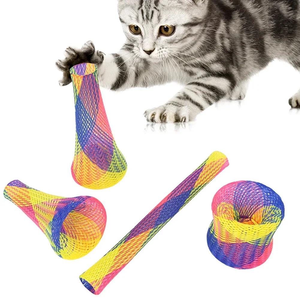 Jouets interactifs pour chat – Lot de 10 (griffes, mordre, s’amuser)