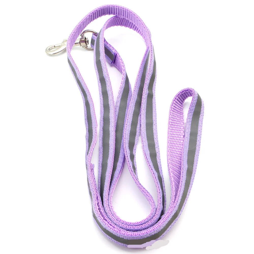 Laisse Réfléchissante pour Chien, Chat & Lapin – 1,2M, Clochette, 13 Coloris