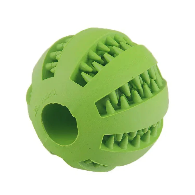 Balle Caoutchouc pour Chien – Non Toxique, Distributrice de Friandises, Nettoyage Dentaire