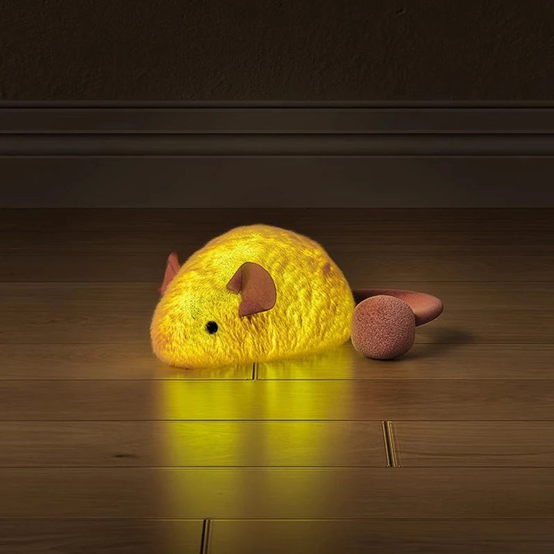 Souris Interactive en Fausse Fourrure pour Chat — Jouet Électrique Autonome