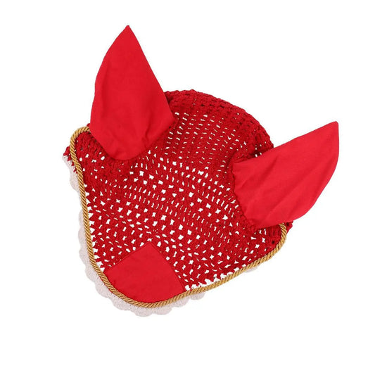 Bonnet pour cheval avec oreilles – Coton crocheté main FangNymph