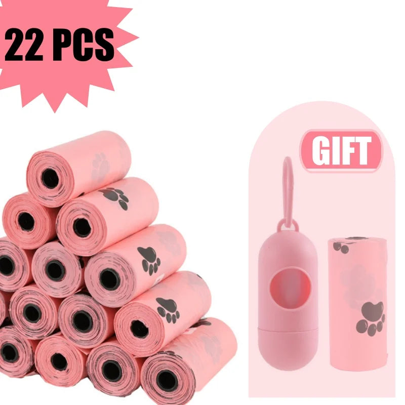 Sacs à crottes biodégradables pour chien – Lot de 1 à 21 rouleaux