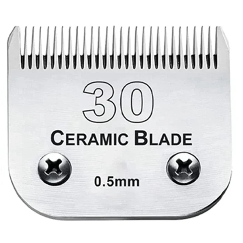 Lame de toilettage en céramique – Compatible Andis, Oster A5, Wahl KM