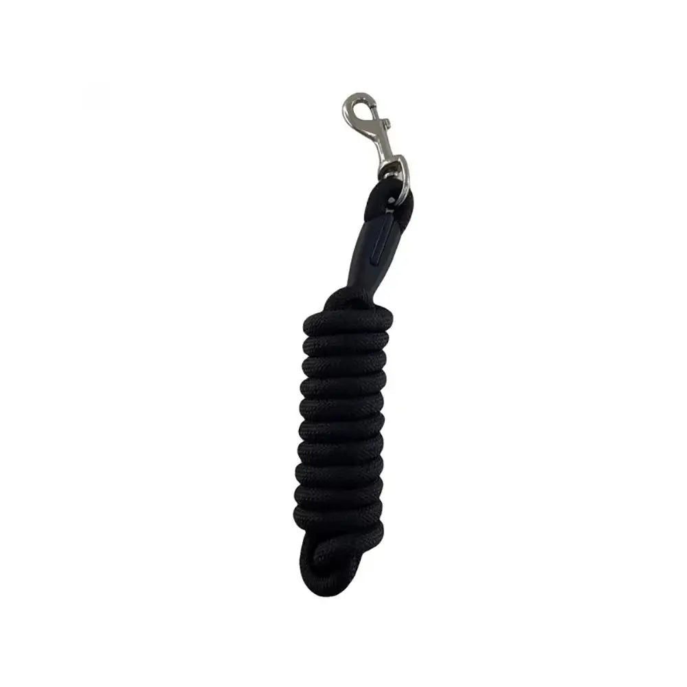 1 pièce, nouvelle corde de laisse pour cheval de 250 cm, résistante et renforcée, avec mousqueton, corde de longe robuste pour l'entraînement et la promenade