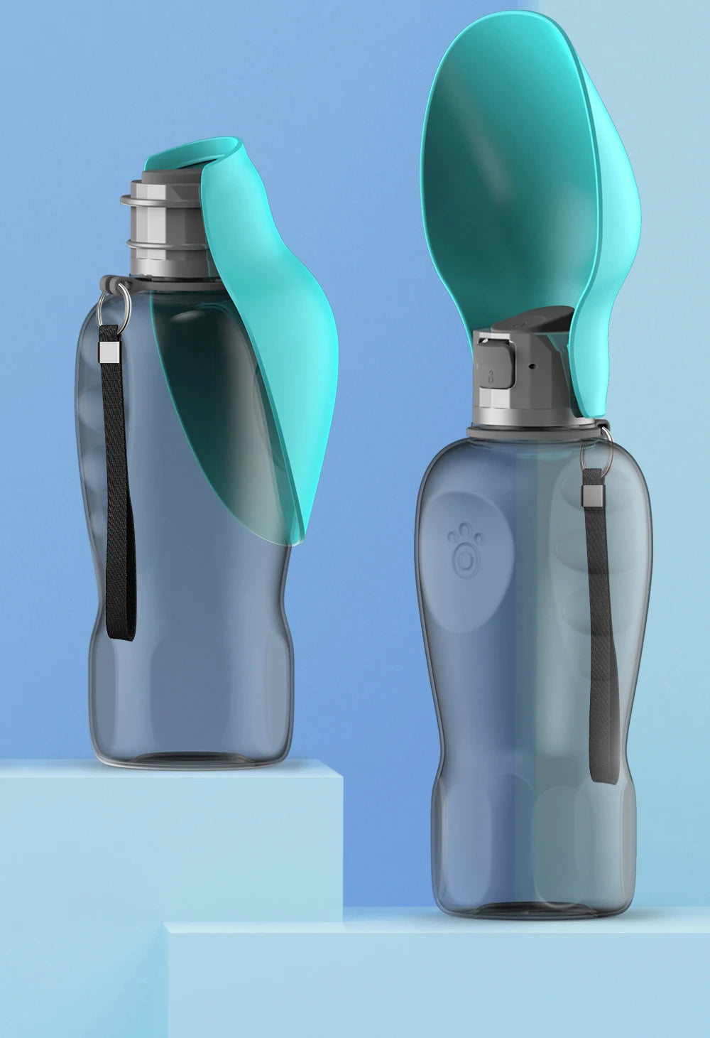Bouteille d'eau portable pour chien, 800ml, pour chiens de petite, moyenne et grande taille, bol à boire pour voyage en plein air, mangeoire pour chiot et chat, accessoires pour animaux de compagnie Labrador