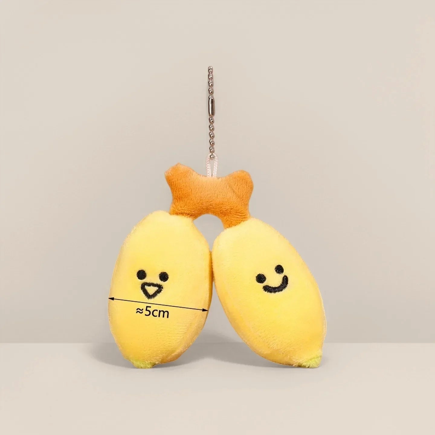 Porte-clés peluche fruits et légumes mignons – 45 modèles, idéal cadeau