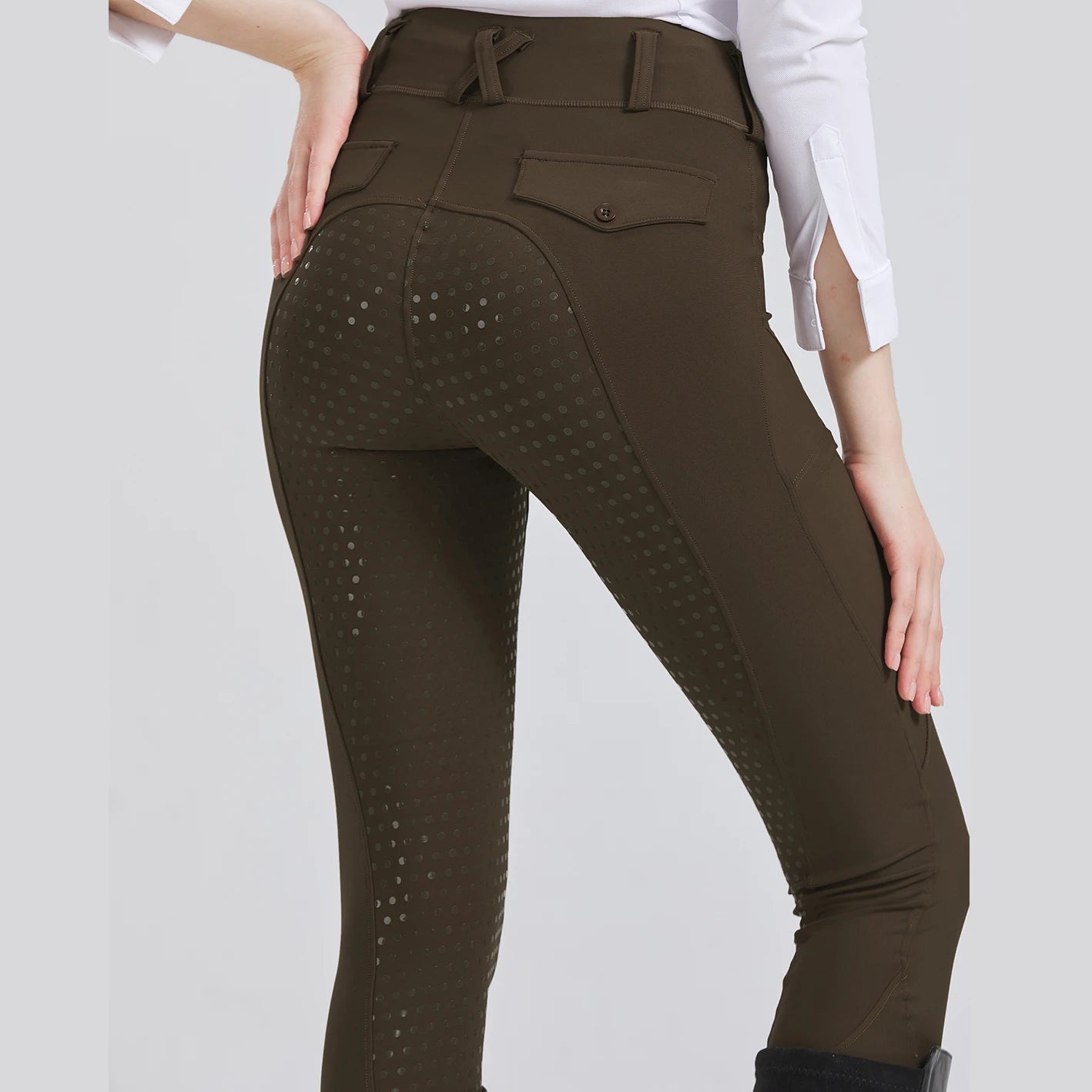 Pantalon d'Équitation Femme – Silicone Antidérapant, Séchage Rapide, XS–XXL