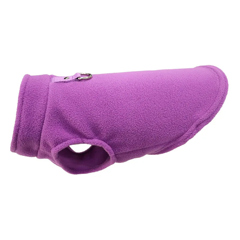 Gilet en Polaire pour Chien – 10 Couleurs, Tailles S à XL