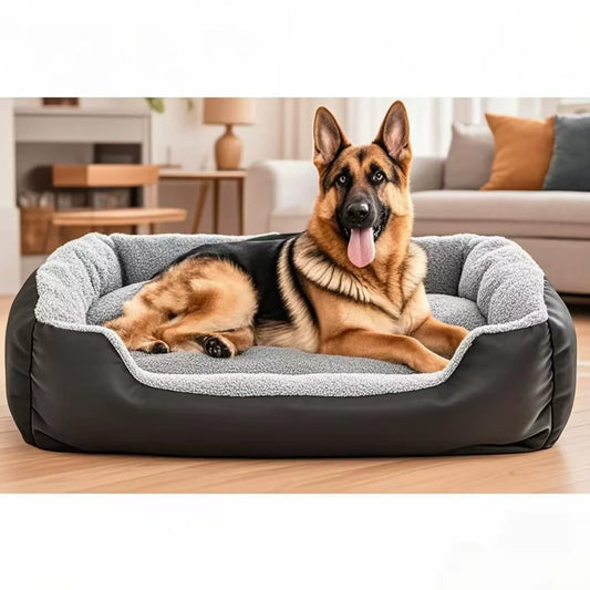 Lit Douillet d’Hiver pour Chien & Chat — Chaud, Imperméable, Tailles M à XXL