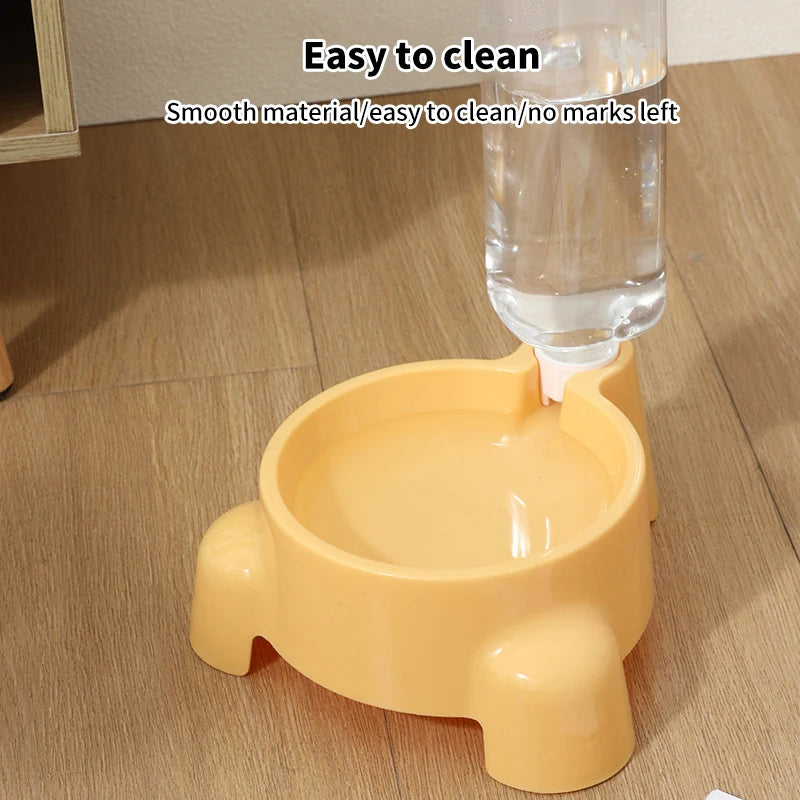 Distributeur d'eau automatique pour gamelle — Chiot & chat
