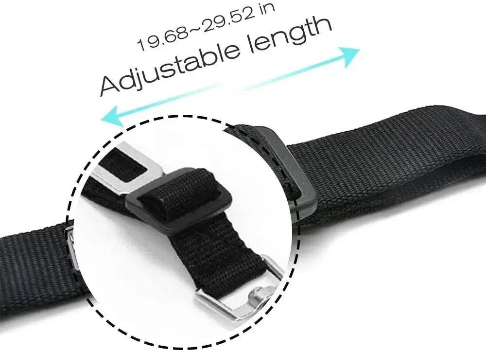 Ceinture de sécurité réglable pour chien et chat en voiture