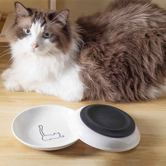 Gamelle en Céramique pour Chat – Antidérapante & Facile à Nettoyer