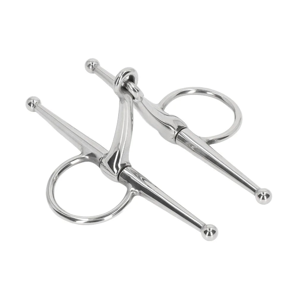 Mors Snaffle Full Cheek Articulé pour Cheval – Acier Inoxydable