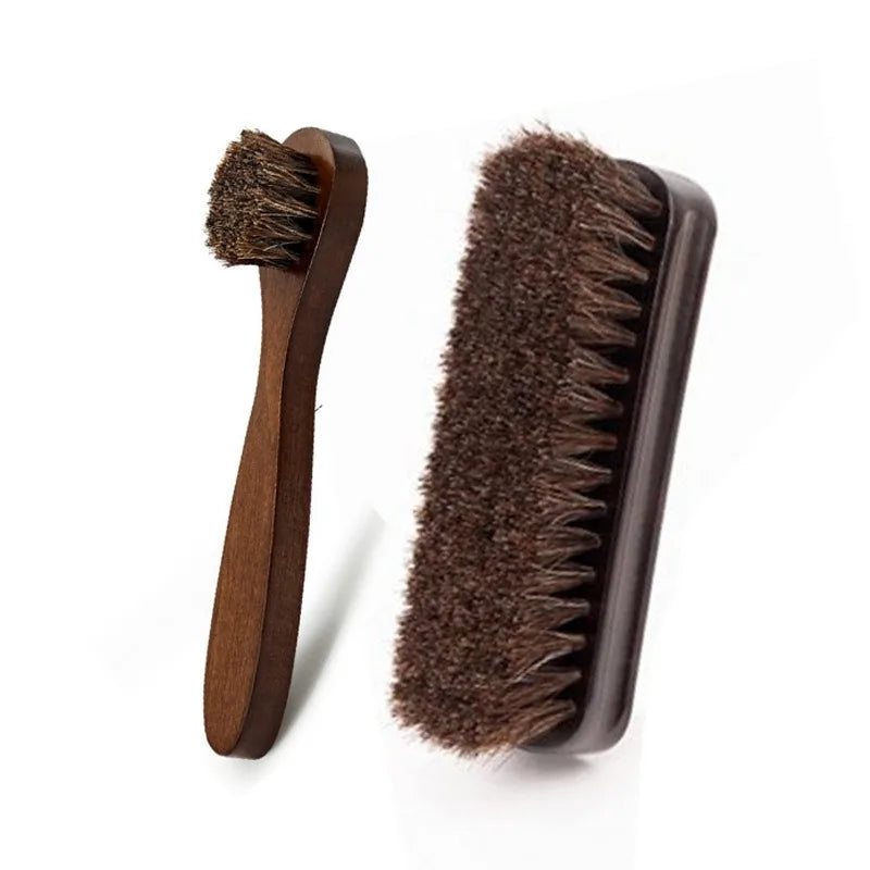 Brosse à daim à double tête incurvée