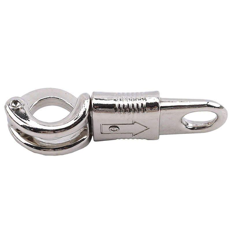 Boucle Anti-Panique Cheval – Alliage de Zinc, Ouverture Rapide