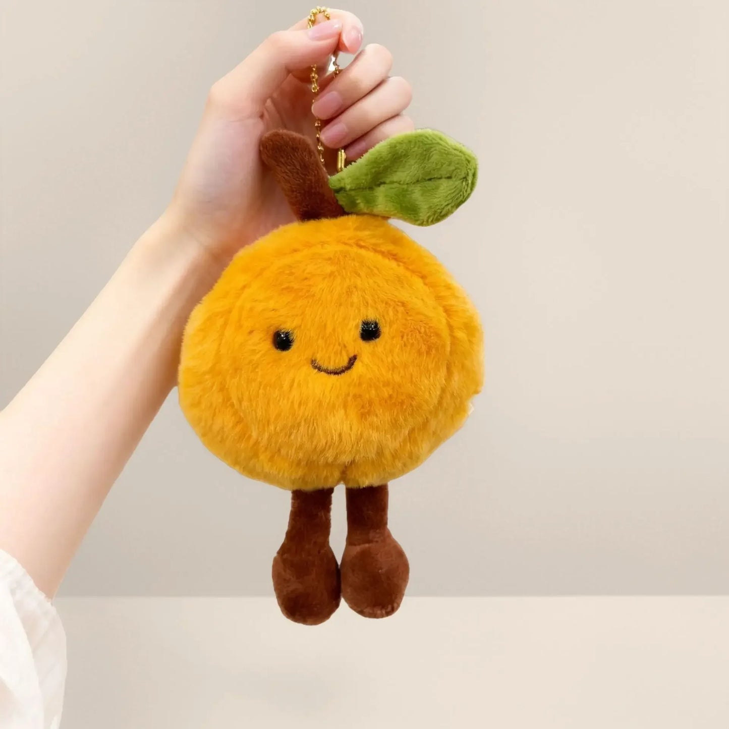 Porte-clés peluche fruits et légumes mignons – 45 modèles, idéal cadeau