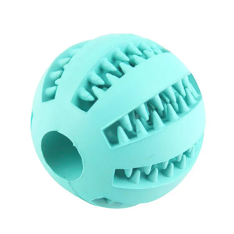 Balle Caoutchouc pour Chien – Non Toxique, Distributrice de Friandises, Nettoyage Dentaire