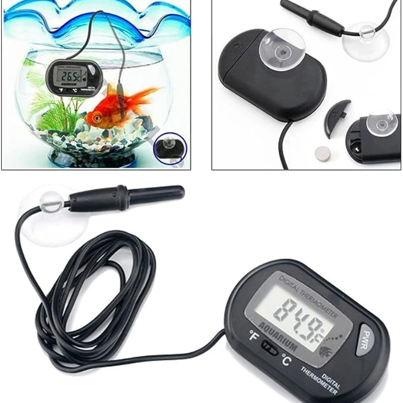 Thermomètre d'aquarium numérique avec sonde