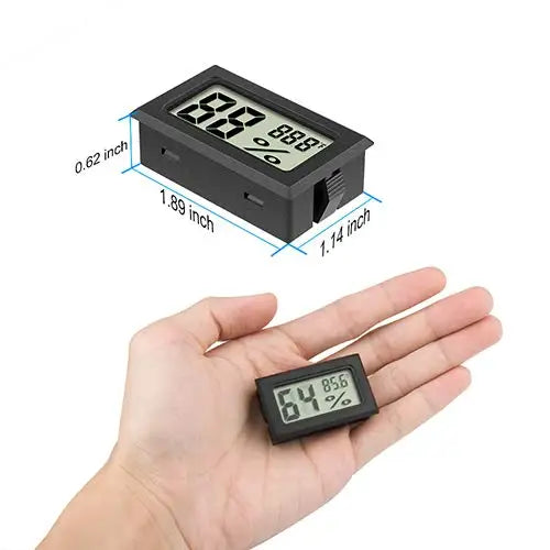 Thermomètre & Hygromètre LCD pour Terrarium Reptile – Haute Précision