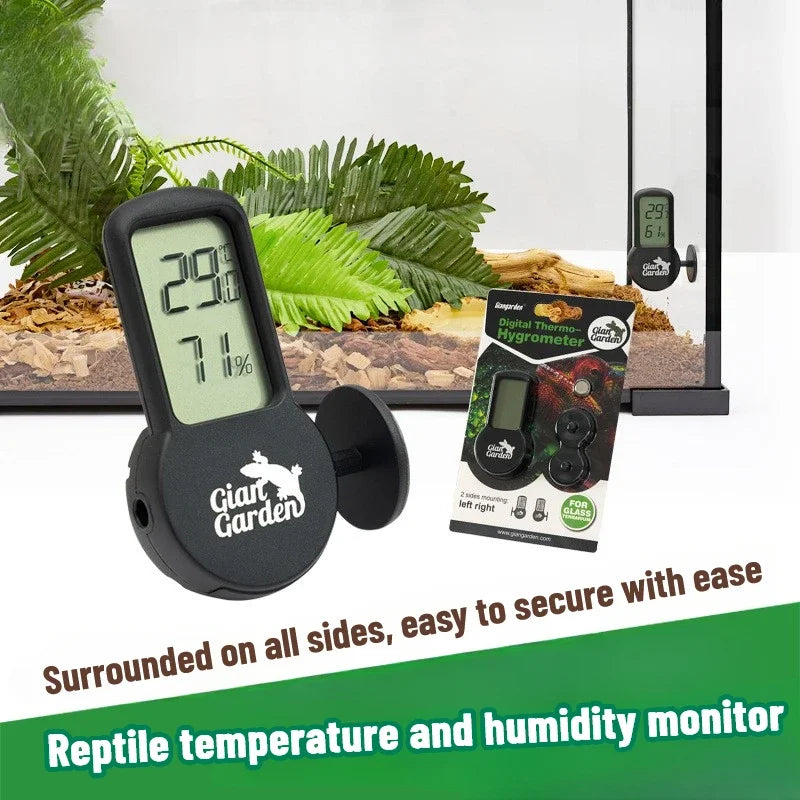 Hygromètre & Thermomètre pour Terrarium – Surveillance Température & Humidité