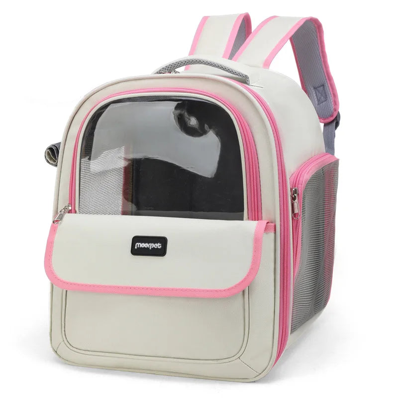 Sac à dos de transport pour animaux – Maille respirante