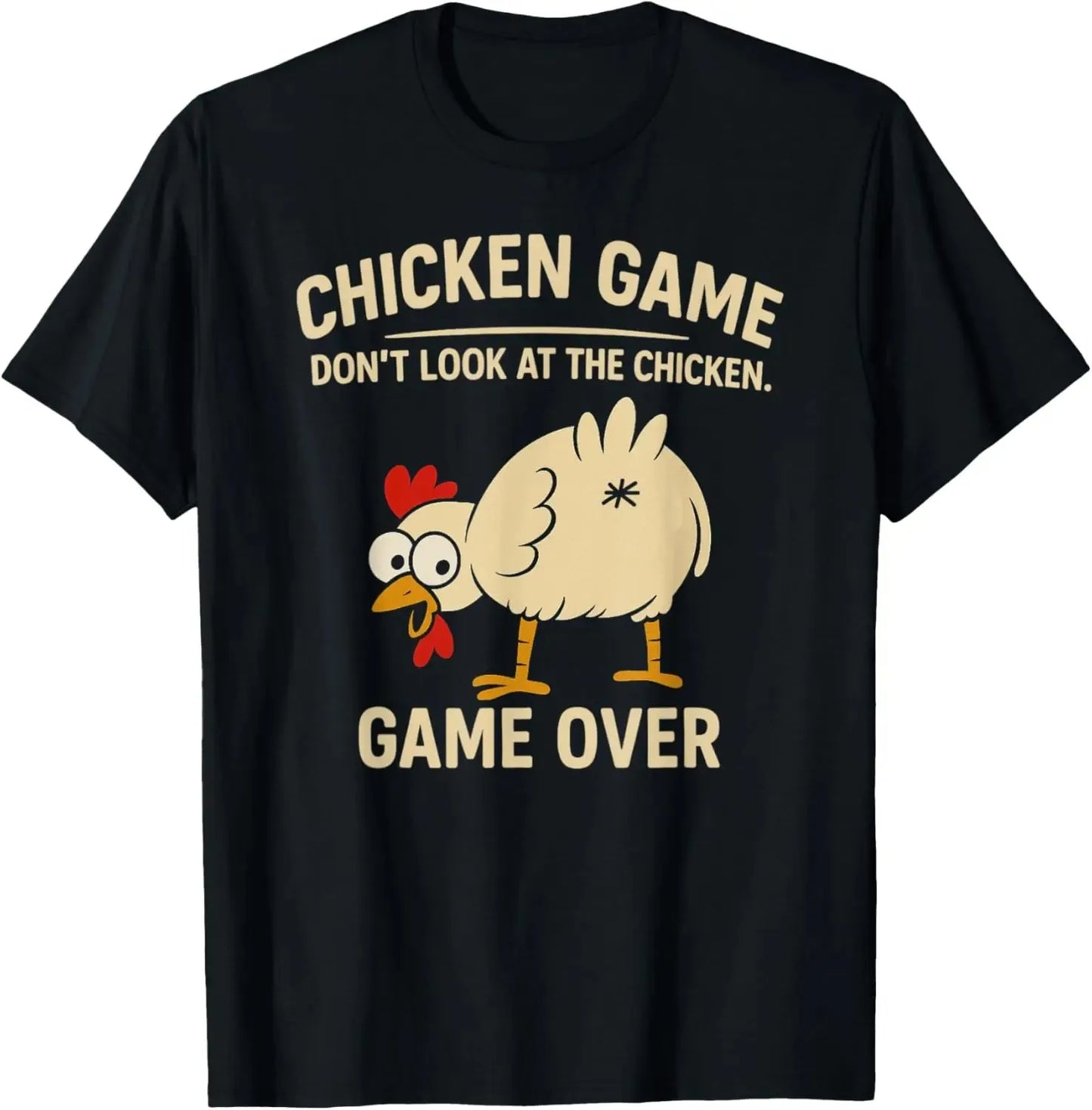 T-shirt Humoristique Poulet – Imprimé Personnalisé