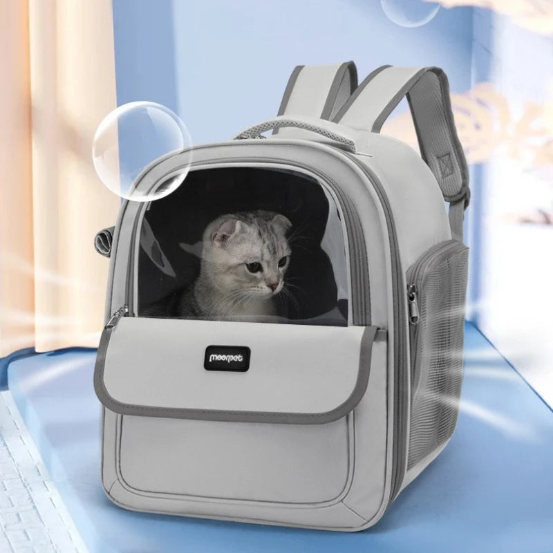 Sac à dos de transport pour animaux – Maille respirante