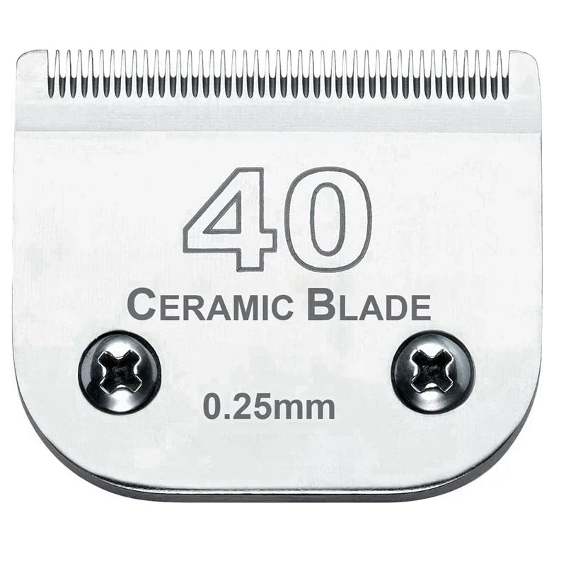 Lame de toilettage en céramique – Compatible Andis, Oster A5, Wahl KM