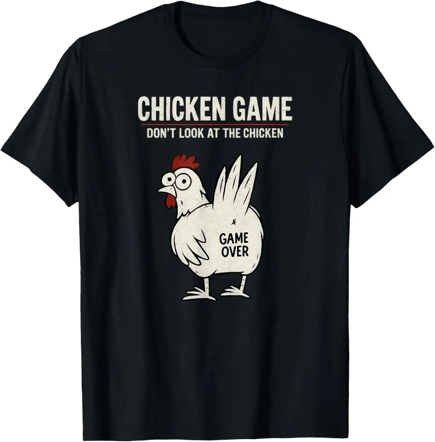 T-shirt Humoristique Poulet – Imprimé Personnalisé