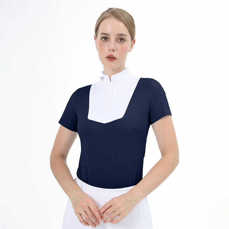 T-shirt d'équitation M LOGO – Femme