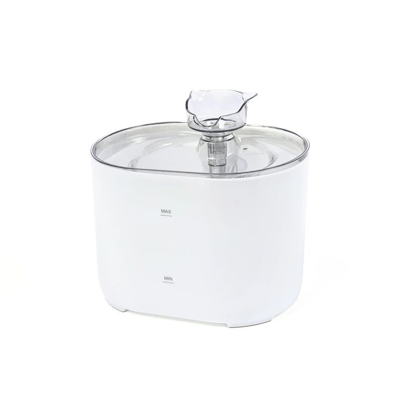 2,2 L/74 oz kattenwaterfontein, ultrastil, met tuit in de vorm van een kat, ideaal voor binnenkatten.