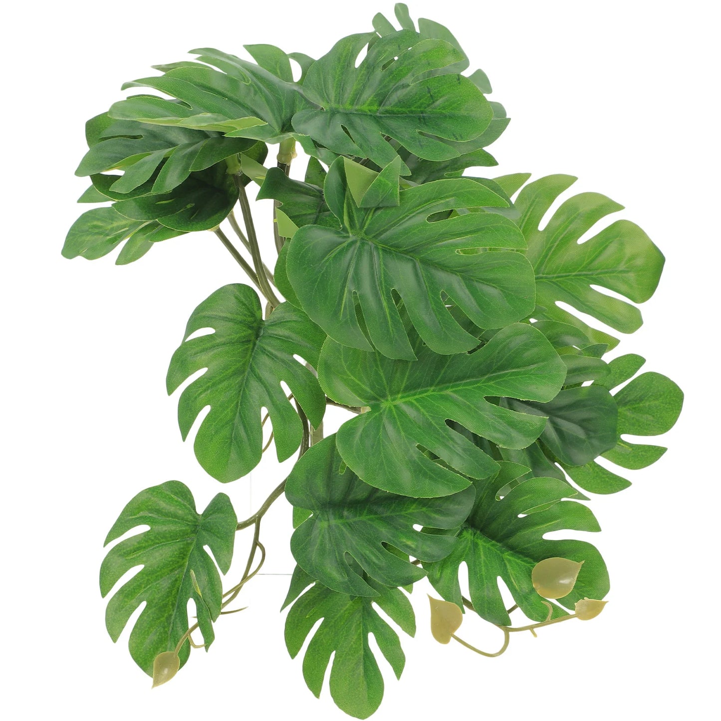 Plante Artificielle en Feuille pour Terrarium & Aquarium – Décor Reptiles & Amphibiens