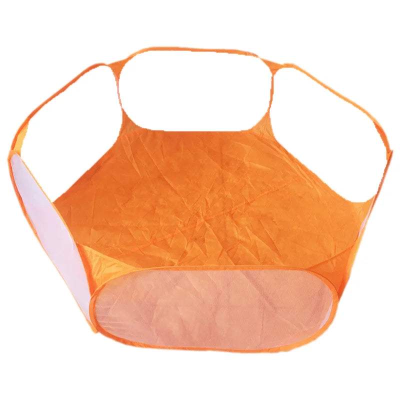 Parc pliable transparent pour animaux – Intérieur & extérieur