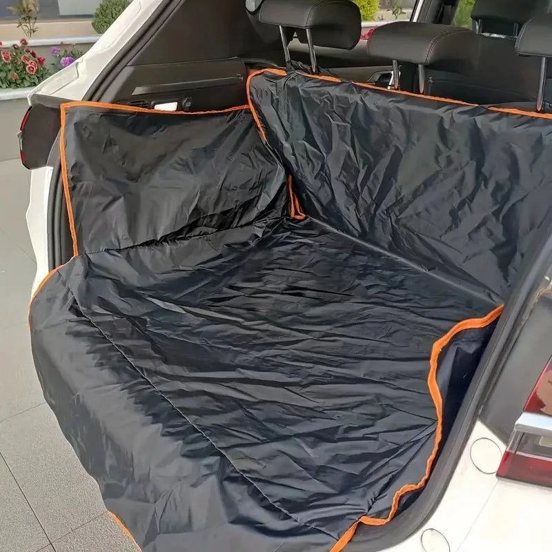 Duurzame polyester kofferbakmat voor huisdieren - Antislip, krasbestendig en gemakkelijk schoon te maken, voor SUV's en auto's, veiligheidsmat voor huisdieren