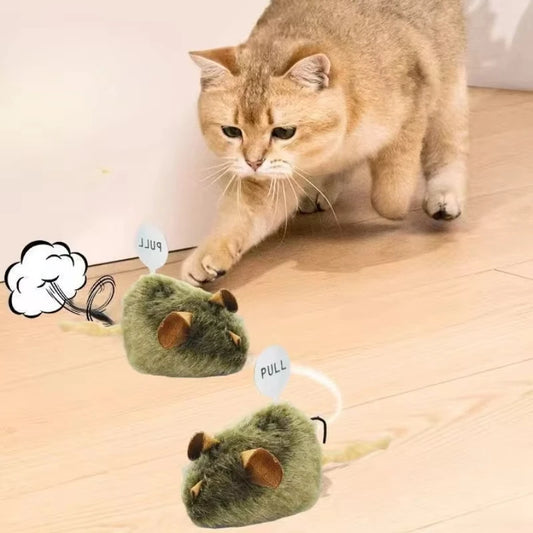 Souris en Peluche Réaliste pour Chat – Son Capteur, 1/2/3 pcs