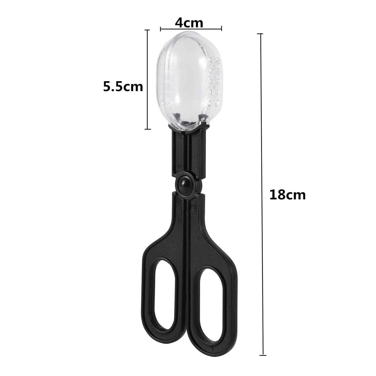 Pince à Insectes Transparente pour Reptiles – Capture Vivante, Plastique ABS, Tortue & Lézard